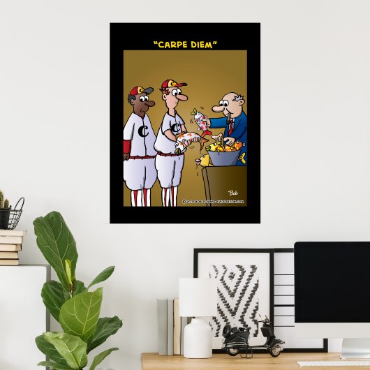 Poster Carpe Diem (Bureau à domicile)