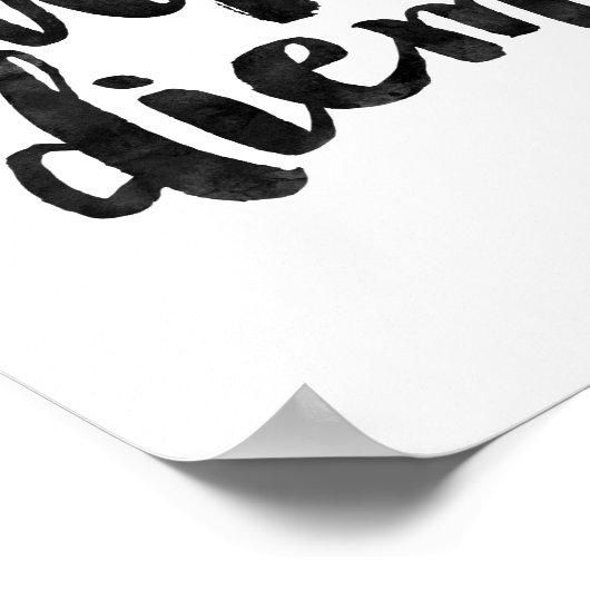 Poster Carpe Diem (Coin)