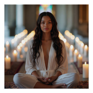 Poster CARPE DIEM - Méditation - Yoga