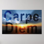 Poster Carpe Diem Sunrise (Devant)