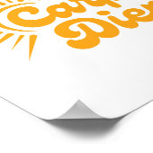 Poster Carpe Diem Sunrise Premium  (Coin)