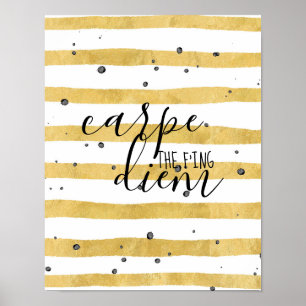 Poster Carpe l'affiche f'ing de Diem