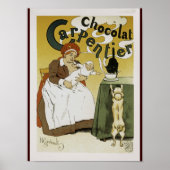 Poster Carpentier au chocolat (Devant)