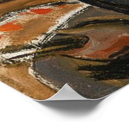 Poster Carr - Autoportrait 1924 (Coin)