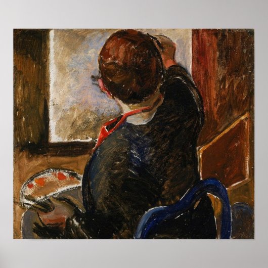 Poster Carr - Autoportrait 1924 (Devant)