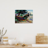 Poster Carr - Canot de guerre autochtone 1912 (Cuisine)