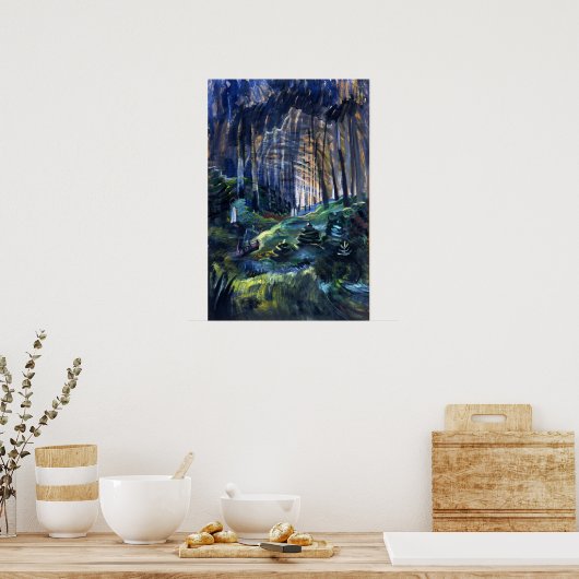 Poster Carr - Deep Woods 1936 (Cuisine)