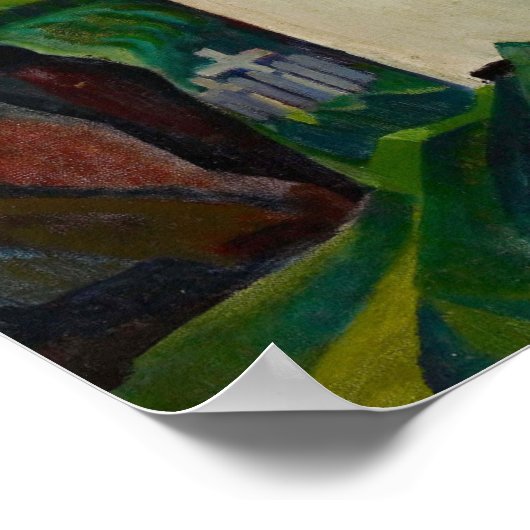 Poster Carr - Église autochtone (Coin)