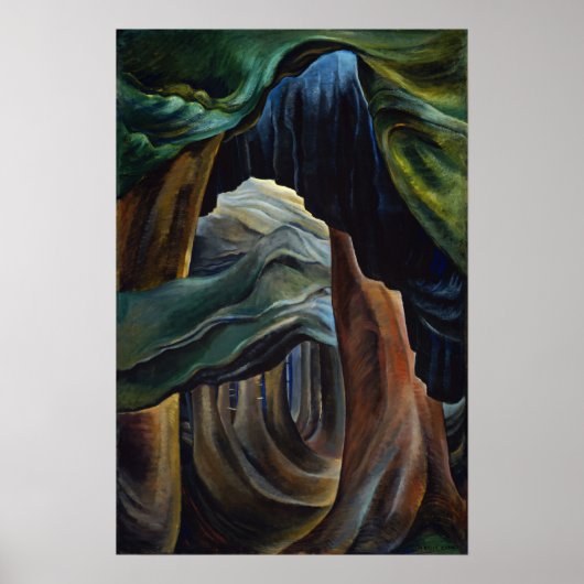 Poster Carr - Forest (Colombie-Britannique) 1931 (Devant)