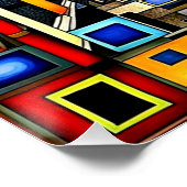 POSTER CARRÉ 4 (Coin)