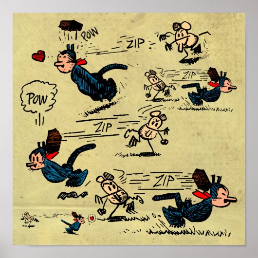 Poster Carré "Beanings We have Knows" (Devant)