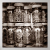 Poster Carré Canning Jars (Devant)