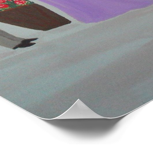 Poster Carré de marché (Coin)