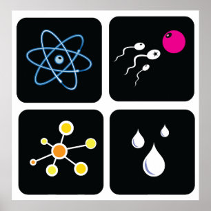 Poster Carré de projet de formule-set-2