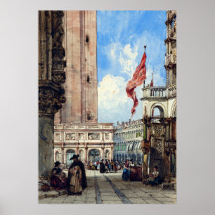 Poster Carré de Saint-Marc, Venise,