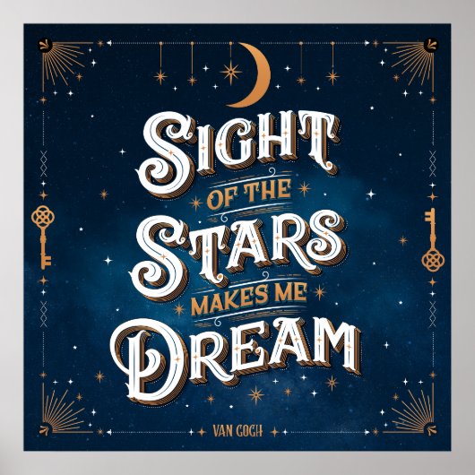 Poster Carré de Sight of the Stars (24x24) (Devant)