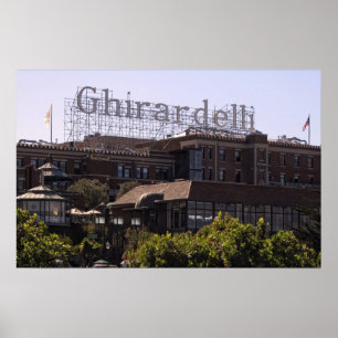 Poster CARRÉ GHIRARDELLI à SAN FRANCISCO