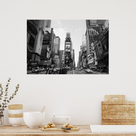 Poster Carré horaire (Cuisine)