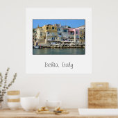 Poster carré Ischia, Italie (Cuisine)