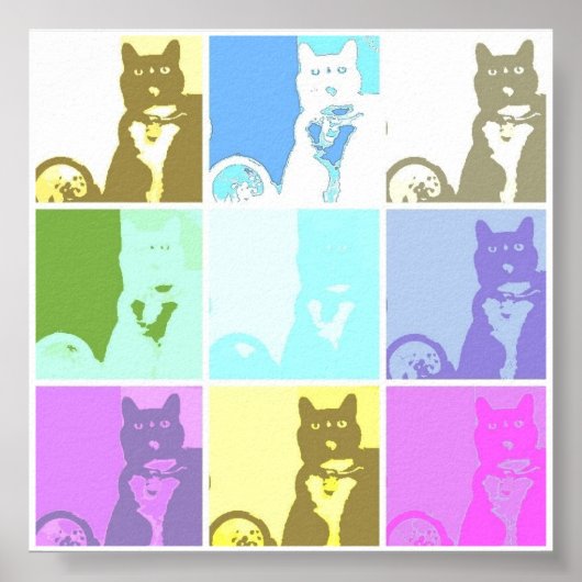 Poster carré Megumi (Devant)