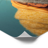 Poster carré "Merveous Meerkat" (Coin)