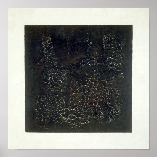 Poster Carré noir (Devant)