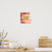 poster carré personnalisé ajouter votre devis styl (Cuisine)