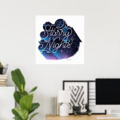 Poster Carré Starry Nights (24x24) (Bureau à domicile)