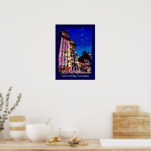 Poster Carré syndical, New York (Cuisine)