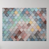 Poster Carreaux (Devant)