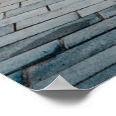 Poster Carreaux blancs (Coin)