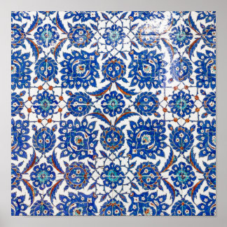 Poster Carreaux d'Iznik