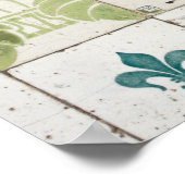 Poster Carreaux portugais (Coin)