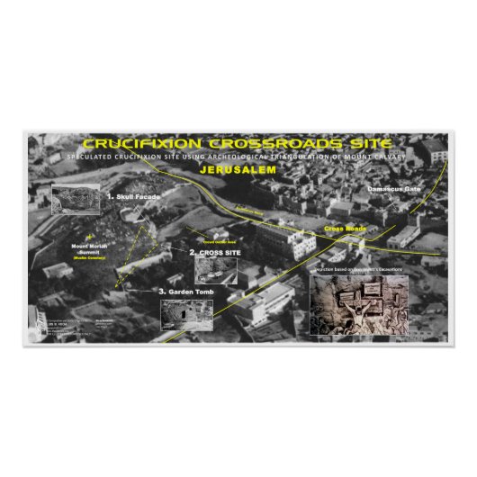 Poster Carrefour des crucifixations (Devant)