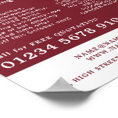 Poster Carrelage blanc, Floorer, Installation de carreaux (Coin)