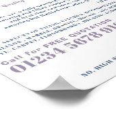 Poster Carrelage carré, Palier, Installation de carreaux (Coin)