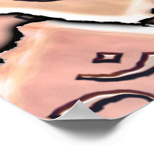 Poster Carrelage en émail Om (Aum) (Coin)