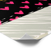 Poster Carrelage en Patchwork : Conception Versatile Sans (Coin)