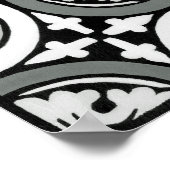 Poster Carrelage Renaissance Décor (Coin)