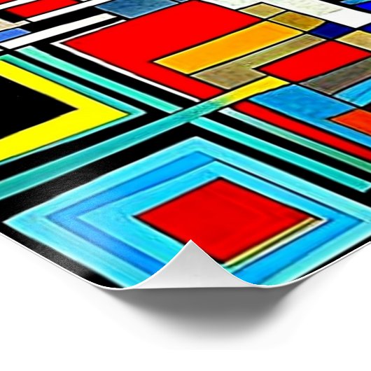 POSTER CARRÉS 2 (Coin)