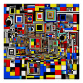 POSTER CARRÉS 3 (Devant)