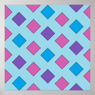 Poster Carrés Abstraits