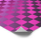 Poster Carrés arc-en-ciel (Coin)