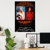 Poster carrie 1976 (Bureau à domicile)