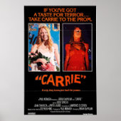 Poster carrie 1976 (Devant)