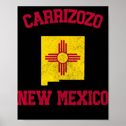 Poster Carrizozo New Mexico (Devant)