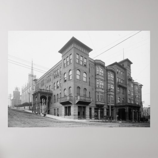 Poster Carroll Hotel (Devant)