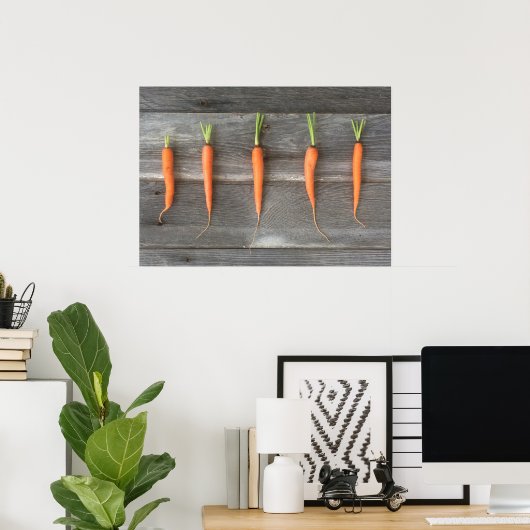 Poster Carrot (Bureau à domicile)