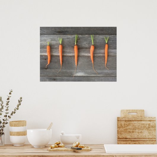 Poster Carrot (Cuisine)