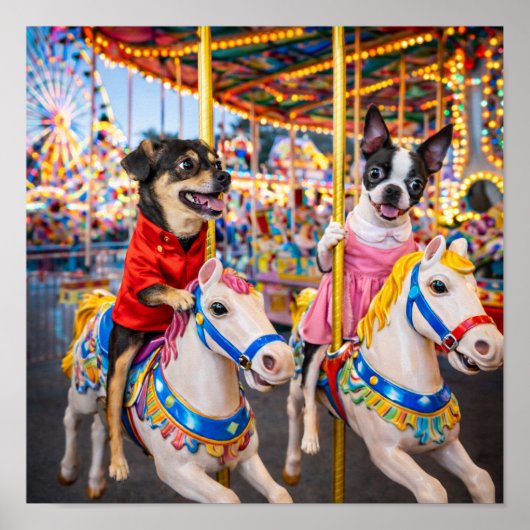Poster "Carrousel" (Devant)
